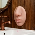 thumbnail image 3 of Realistic Nose Shape Wall-Mounted Soap Dispenser, Funny Silicone Realistic Nose Snot Soap Holder for Bathroom, Novelty Refillable Shower Liquid Dispenser Containers Decor Gag Gifts, 3 of 6