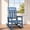 Multi Tone Navy, variant on SERWALL Oversized Outdoor Rocking Chair for Adults, HDPE All Weather Patio Rockers for Porch Garden Lawn, Navy
