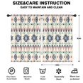 thumbnail image 2 of Blackout Kids Curtains,Boho Bohemia Geometric Line Art Childrens Insulated Curtains Set Of 2,Bedroom Essentials,Toddler Room Decor 42"x63"(106x160cm), 2 of 4