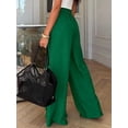 thumbnail image 6 of BTFBM Wide Leg Pants Woman Spring Pockets Loose Flowy Trousers Lounge Palazzo Pant Beach Vacation Clothes, 6 of 9