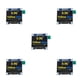 thumbnail image 1 of Methold Tablero OLED Módulos de pantalla autoiluminados de alta definición Interfaz IIC Pantallas de ferias comerciales Pantalla LED Amarillo / Azul Type2 NO2, 1 of 6