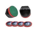 thumbnail image 2 of Hathaway 4-in Strikers and 3-in Pucks - Black and Red, 2 of 4