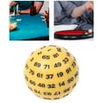 thumbnail image 4 of Acrylic Dices Game Entertainment Family Polyhedral Dice Yellow, 4 of 9