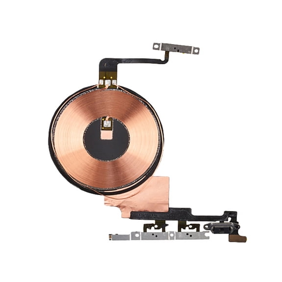 Replacement Wireless Charging Antenna Coil With Power And Volume Flex Cable For Apple iPhone 12 Pro Max