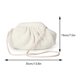 thumbnail image 3 of Bolso bandolera para mujer, bolso de mano esponjoso a la moda, bolso suave para otoño e invierno (blanco), 3 of 8