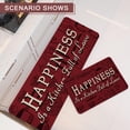 thumbnail image 3 of Happiness is A Kitchen Full of Love Decorative Kitchen Mats Set of 2, Seasonal Holiday Party Low-Profile Floor Mat for Home Kitchen - 17x29 and 17x47 Inch, 3 of 6