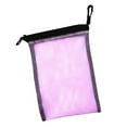 thumbnail image 1 of Dive Swimming Drawstring Mesh Bag Storage For Snorkeling Equipment Diving Goggles 9''.5" Pink, 1 of 8