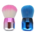 thumbnail image 1 of 2 brochas cosméticas, brocha para colorete, brocha para base de polvos sueltos con mango corto, 1 of 5
