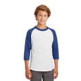 thumbnail image 1 of Camiseta Sport-Tek® Youth Colorblock Raglan. YT200 deporte-tek YT200, 1 of 1
