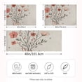 thumbnail image 2 of Yayeee Pillowcase Standard Size Set of 2 Satin Wrinkle Resistant Pillow Case, Red Flower, 2 of 7