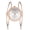 Rose Golden, variant on Women's Bracelet Quartz Watch Minimalist Alloy Bangle Wrist Watch Elegant Fashion Dress Watch Adjustable Wire Strap Gift Black Silver Gold