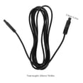 thumbnail image 2 of WRISTBIQUE 2Pcs Easy Install Car Backup Camera Extension Cable with 4 Pin Connector Black, 2 of 7