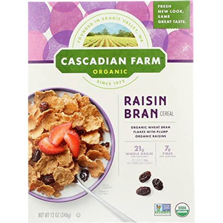 Organic Raisin Bran Cereal, 12 oz (10 Pack)