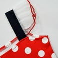 thumbnail image 5 of Girls Minnie Polka Dots Princess Dress Halloween Christmas Party Cosplay Dress, 5 of 7