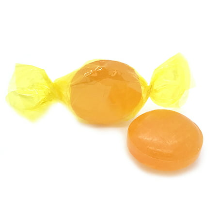 SweetGourmet Butterscotch Buttons | Arcor Premium Bulk Wrapped Hard Candy | 15oz