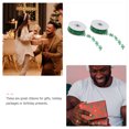 thumbnail image 3 of FENGGUIQU 2-Pack Christmas Ribbon Set Green Nonwoven Fabric with Pattern for Holiday Wrapping and Decoration, 3 of 7