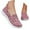 Pink, variant on Womens Orthopedic Walking Shoes Mesh Knitted Walking Shoes Women Adjustable Upper Platform Non- Platform Sneakers Lightweight Hands Free Mary Jane Shoes Barefoot Shoe
