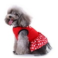 thumbnail image 6 of YUEHAO Christmas Dog Sweater Pet Dog Fashion Christmas Gift Skirt Elk Skirt Christmas Pet Skirt Christmas Sweaters for Dogs (Red, XL), 6 of 9