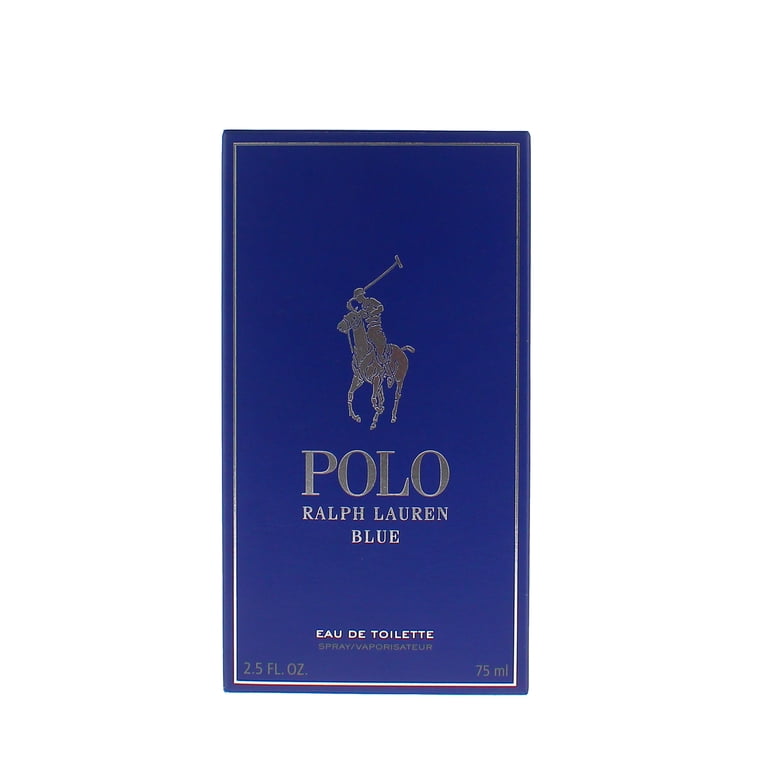 Ralph Lauren, Polo Blue Eau de Toilette, 2.5 oz, aquatic citrus