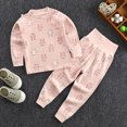 thumbnail image 2 of masbird Baby Toddler Kids Viscose from Bamboo Pajamas Set Soft Pjs 2pcs Fall Winter Sleepwear 6-12 Months 12-24 Months 2t 3t 4t 5t 6t 7t 8t 9t Children(Pink,6-12 M), 2 of 4