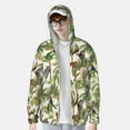 thumbnail image 4 of Fotbe Jungle Animals Men's Women's UPF 50+ Sun Protection Jacket Hooded Cooling Shirt with Pockets Hiking Outdoor Performance-, 4 of 9