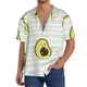thumbnail image 1 of Fotbe Avocado of a Hear Camisa Estampada de Manga Corta para Hombre, Casual de Verano, Estilo Playero, Sin Arrugas-XX-Large, 1 of 5