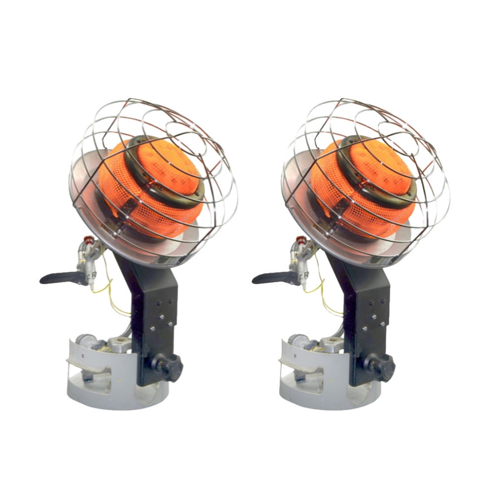 Mr, Heater 29,000-45,000 BTU 540 Degree Tank Top Heater Two Pack Bundle ...