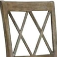 thumbnail image 2 of ACME Claudia Side Chair in Beige Linen & Salvage Brown, 2 of 5