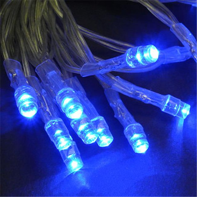 Perfect Holiday 600007 Battery Operated 40 LED String Light - Blue