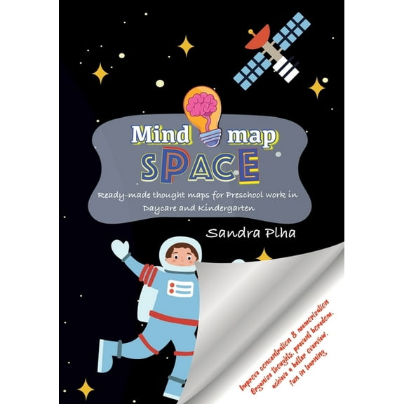 KitaFix-Mindmap Space (Ready-made thought maps for Preschool work in Daycare and Kindergarten): Improve concentration & , (Paperback)