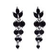 thumbnail image 2 of Pendientes Largos Con Cristales De Zirconia, 2 of 3