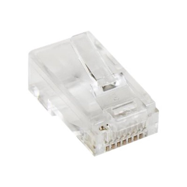 Startech.Com CRJ45SOL50PK Cat 5E Rj45 Solid Modular Plug Connector-50 Pack