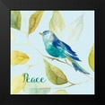 thumbnail image 2 of Loreth, Lanie 15x15 Black Modern Framed Museum Art Print Titled - Bird Of Peace, 2 of 5