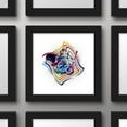 thumbnail image 5 of Gallery Pops Marvel Thor: Love and Thunder - Thor Rainbow Badge Wall Art, Black Framed Version, 12" x 12", 5 of 5