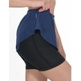 thumbnail image 2 of Little Donkey Andy Women's Athletic Skort Skirts UPF 50+ Quick Dry Golf Tennis Causal Skirt with Pockets Navy XXL, 2 of 6