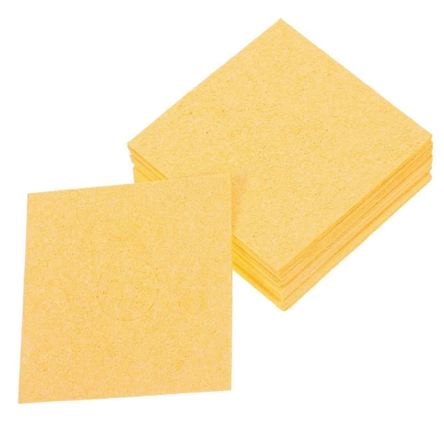 Iron Tip Cleaner Solder Tip For Professionals Round Shape 6.00X6.00X0.40CM Solder Cleaning 20Pcs