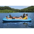thumbnail image 3 of Bestway Hydro-Force Sun Soaker 4 Person Inflatable Platform Float, Blue, 3 of 11