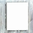 Hamilco White Cardstock Blank Index Flash Note & Post Cards Flat 5 X