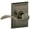 Antique Pewter, variant on Schlage F10 Accent With Addison Passage Lock with 16080 Latch 10027 Strike Antique Brass Finish