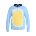 thumbnail image 5 of Bluey Men's and Big Men's Bandit Halloween Cosplay Zip Hoodie, Sizes S-3XL, 5 of 5