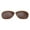 Brown - Polarized, variant on Walleva Fire Red Polarized Replacement Lenses for Maui Jim Castles Sunglasses