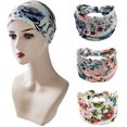 thumbnail image 2 of 3 Pack Bandeau Élastique Grand pour Femmes Sport yoga Bandeau, 2 of 6