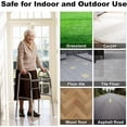 thumbnail image 4 of Walker Ski Glides, Universal Fit Walker Glides Accesorio de movilidad para personas mayores, Accesorios Walker para seguridad y estabilidad, Blanco, Paquete de 4, 4 of 4