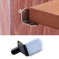 thumbnail image 3 of Shelf Pins L Shaped Shelf Support, Cabinet Shelf Holder Bracket for Kitchen (Black+White Rd), By TINGXIN, 3 of 5