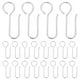 thumbnail image 4 of 30 ganchos metálicos para riel de cortina en forma de S, pequeños ganchos para cortina de techo, decoración para el hogar, la oficina y el hotel, 4 of 8