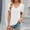 White, variant on Womens Tops Summer 2025 Cotton Linen Shirts for Women Plus Size Blouses for Women Button down Short Sleeve Shirts for Women Office my saved for later items
