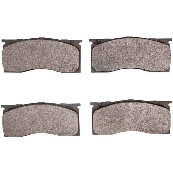 Front Brake Pad Set - Compatible with 1965 - 1967 Ford Mustang 1966