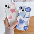thumbnail image 2 of Carcasa Para Samsung S23 S22 S21 Plus Ultra S20 FE S23 + S22 + S21 + 3D Tarjeta De Diversión INS Moda Corazón De Amor Funda Blanda De Silicona, 2 of 4