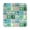 B, variant on Summer Ice Silk Cooling Seat Cushion Breathable Anti Square Chair Pad Floral Mosaic Print Cooling Seat Pad