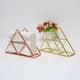 thumbnail image 2 of Porta pañuelos de hierro forjado creativo, porta servilletas triangular vertical, porta papel de mesa para cafetería, hotel, estante de almacenamiento para mesa de comedor, 2 of 6
